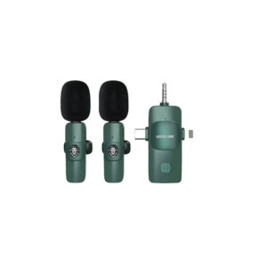 میکروفون یقه ای گرین لاین مدل 3 in 1 MICROPHONE CASE TYPE C . LIGHTNING . AUX